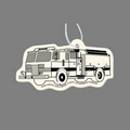 Paper Air Freshener - Fire Truck (3/4 View) Tag W/ Tab